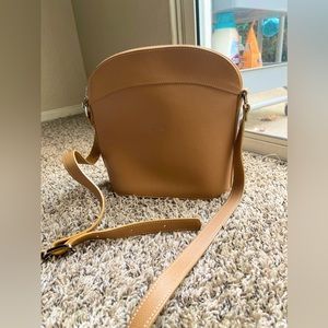 Brown Longchamp Crossbody Bag